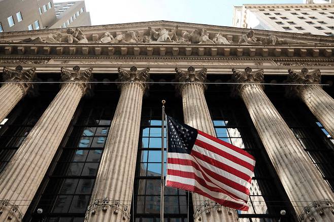 미국 뉴욕 뉴욕증권거래소(NYSE) 모습. (사진=AFP)