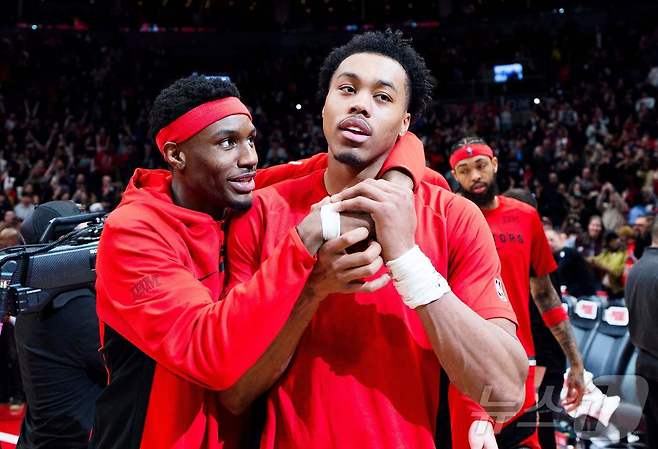 토론토 랩터스가 동부 콘퍼런스 5위로 플레이오프 무대에 진출했다. ⓒ AFP=뉴스1