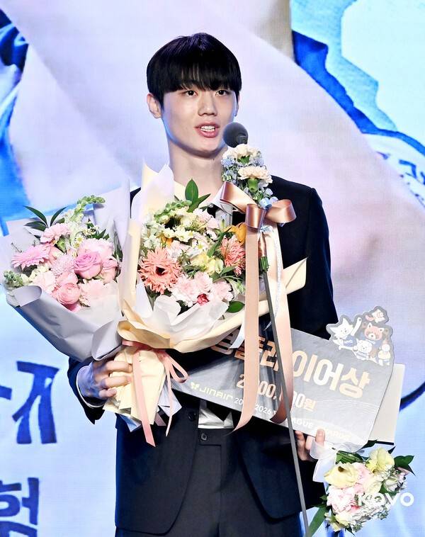 남자부 신인상(영플레이어상) 삼성화재 이우진. /사진=KOVO