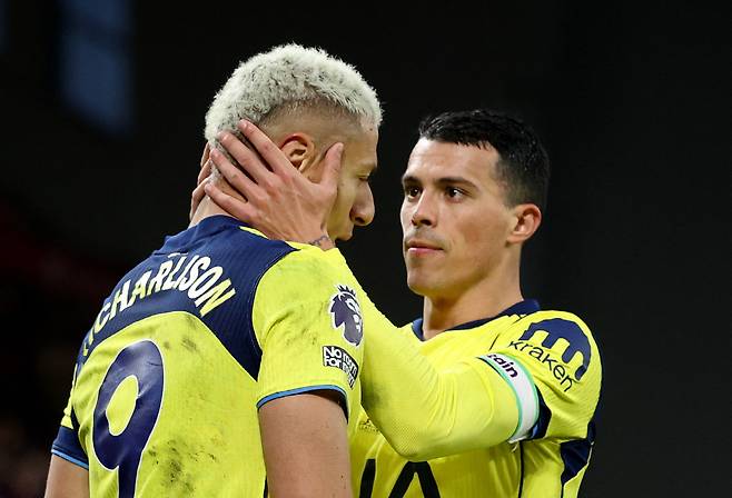 히샬리송(왼쪽) 로이터<저작권자(c) 연합뉴스, 무단 전재-재배포, AI 학습 및 활용 금지>