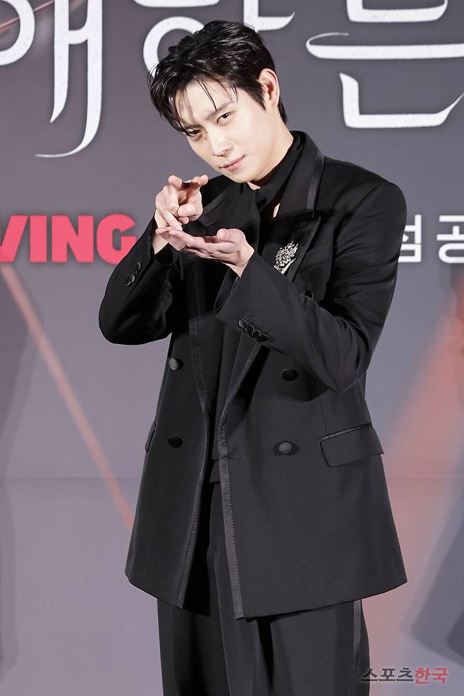 티빙 오리지널 '친애하는 X' 제작발표회에 참석한 배우 김영대. 25.10.30 &nbsp;ⓒ이혜영 기자 lhy@hankooki.com