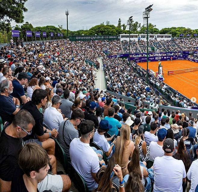 ATP 250 아르헨티나 오픈. 대회본부 SNS