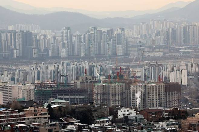 서울 시내 아파트 단지 모습. 연합뉴스