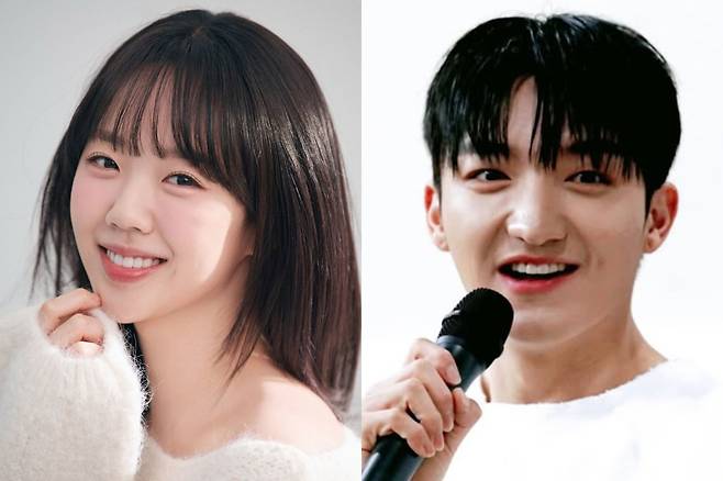 배우 지예은과 안무가 바타(본명 김태현). 스포츠동아DB