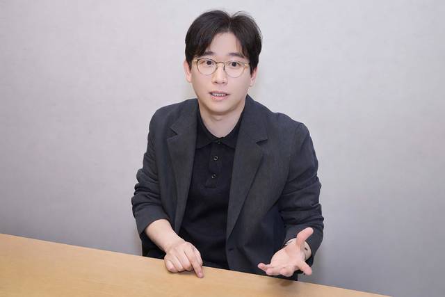 조승훈 SK텔레콤 경영전략실 AX 체인지팀장이 13일 서울 을지로 T타워에서 디지털타임스와 인터뷰하고 있다. SKT 제공