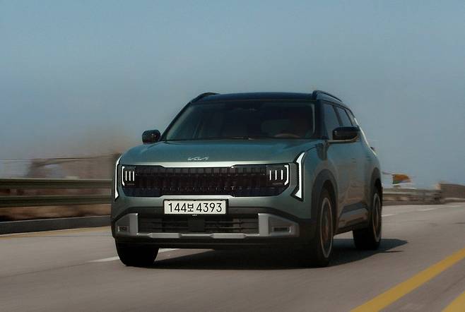 기아 ‘디 올 뉴 셀토스’ 주행 모습. [기아 제공]