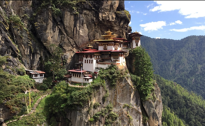 부탄의 관광지 ‘파로 탁상 사원’. 연합뉴스