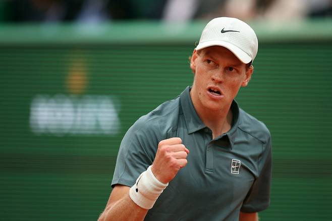 얀니크 신네르.  몬테카를로 | AFP연합뉴스