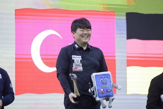 조명우.  대한당구연맹 제공