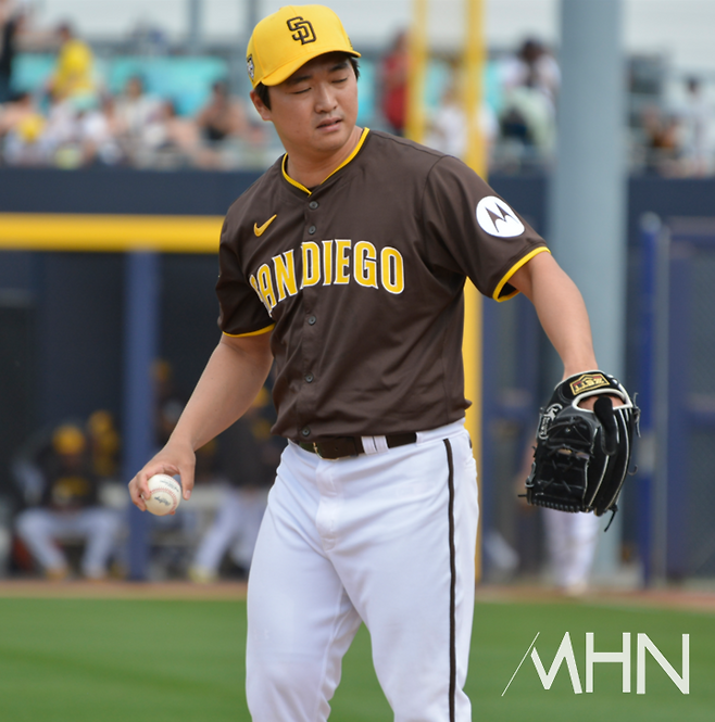 (샌디에이고 시절의 고우석)