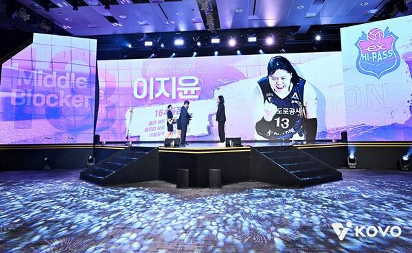 여자부 신인상(영플레이어상) 한국도로공사 이지윤. /사진=KOVO