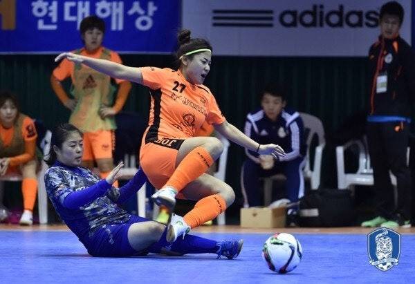 여자풋살 선수들. 대한축구협회 제공