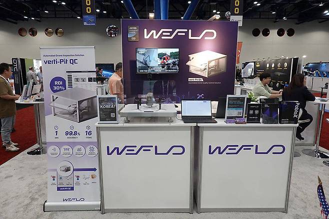 해외 전시회 위플로 부스 / 출처=위플로