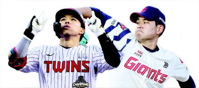 문성주(사진 왼쪽), 김진욱