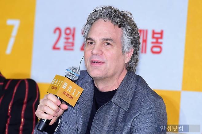 배우 마크 러팔로/사진=변성현 한경닷컴 기자 byun84@hankyung.com