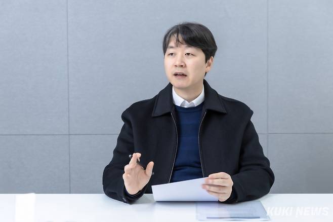 박주환 가천대 길병원 종양내과 교수가 쿠키뉴스와 인터뷰 하고 있다. 신대현 기자