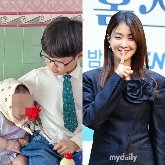 이시영과, 첫째 아들과 둘째 딸 / 이시영 인스타그램, 마이데일리