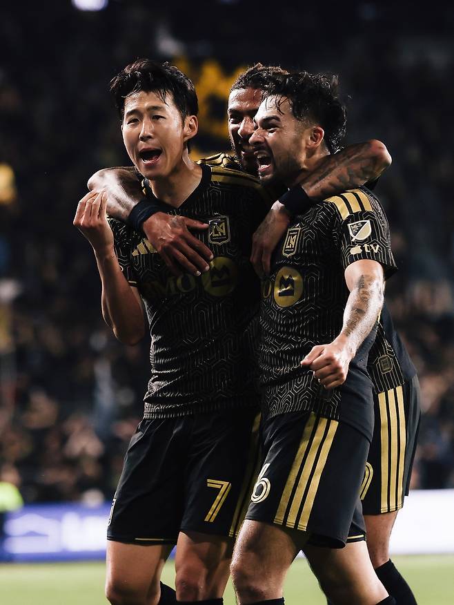 LAFC 손흥민 올해 첫 필드골.[뉴시스]
