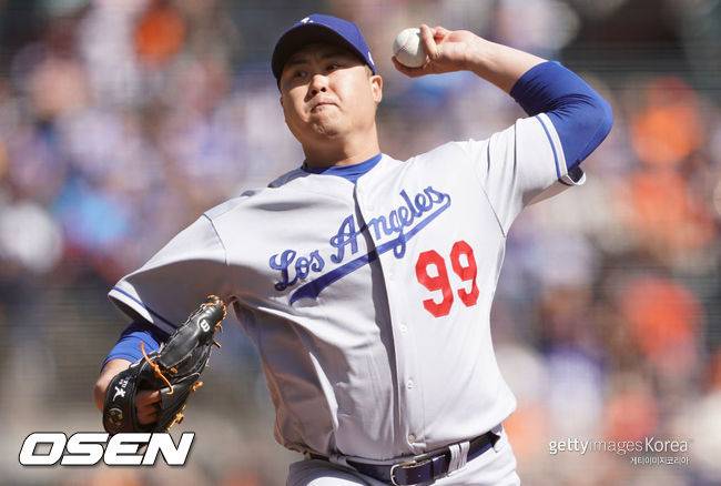 [사진] LA 다저스 류현진. ⓒGettyimages(무단전재 및 재배포 금지)