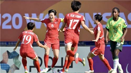 북한 U-20 여자축구 대표팀 [AFC 홈페이지 캡처. 재판매 및 DB 금지]