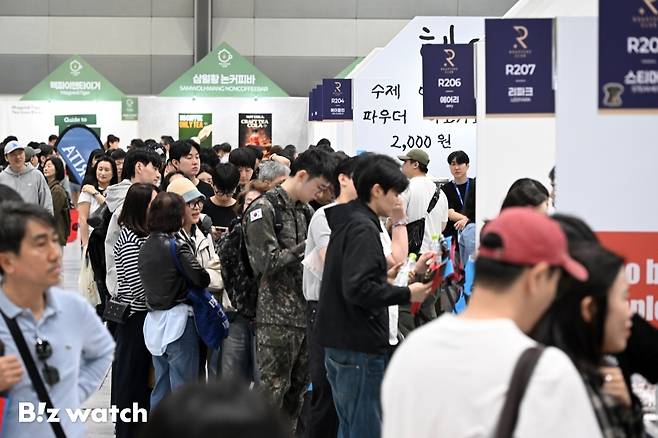 15일 서울 강남구 코엑스에서 2026 서울커피엑스포가 개최되고 있다./사진=이명근 기자 qwe123@