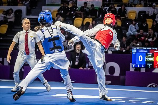 태권도 유망주 이근미가 세계청소년선수권 우승을 차지했다. (WT 제공)