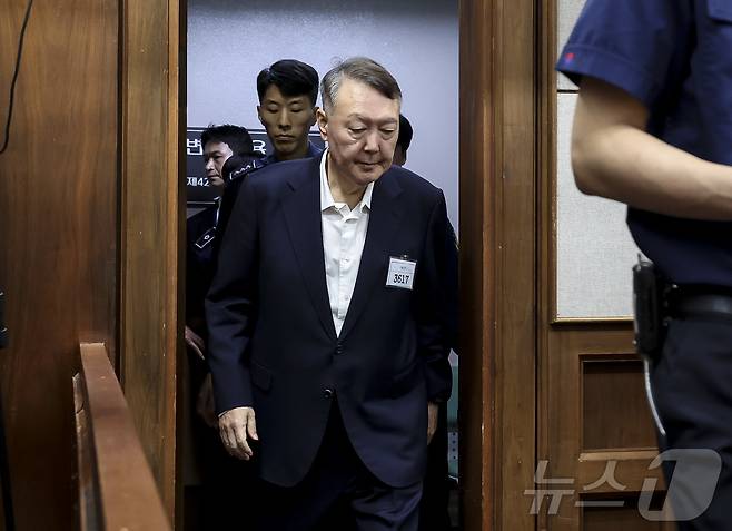 윤석열 전 대통령. 2025.9.26 ⓒ 뉴스1 사진공동취재단