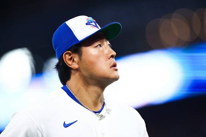TORONTO, CANADA - MARCH 29: Kazuma Okamoto #7 of the Toronto Blue Jays runs to the dugout after the eighth inning during their MLB game against the Athletics at Rogers Centre on March 29, 2026 in Toronto, Ontario, Canada. Cole Burston/Getty Images/AFP (Photo by Cole Burston / GETTY IMAGES NORTH AMERICA / Getty Images via AFP)
<저작권자(c) 연합뉴스, 무단 전재-재배포, AI 학습 및 활용 금지>