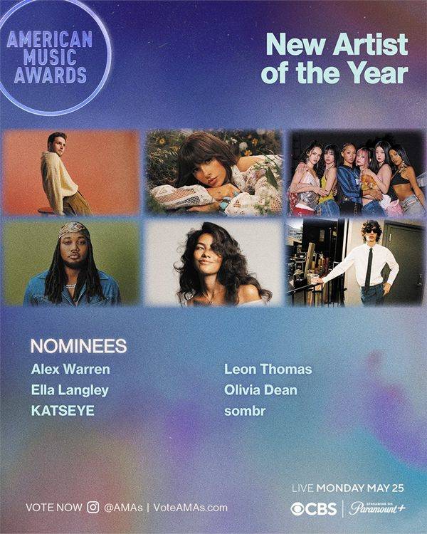 '2026 아메리칸 뮤직 어워드' 라인업&nbsp;ⓒ아메리칸 뮤직 어워드 홈페이지