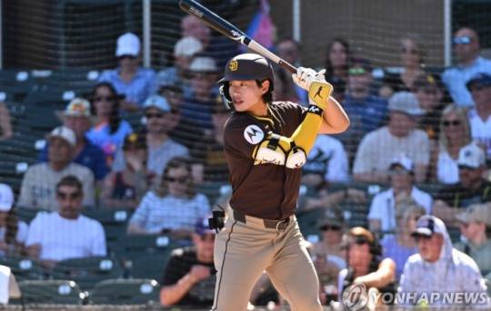 샌디에이고 파드리스 산하 트리플 A 엘패소 치와와스의 송성문. / 사진=연합뉴스