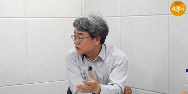 ▲ 송요훈 신임 방미심위 사무총장. 민들레TV 갈무리