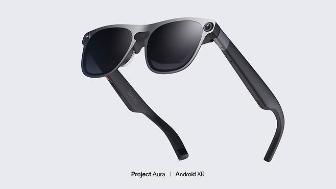 엑스리얼의 AR 안경 '오로라'.