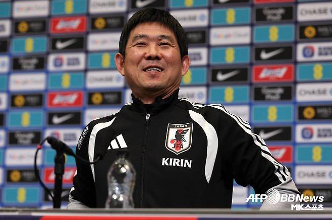 일본 축구 대표팀 모리야스 하지메 감독. 사진=AFPBBNews=News1