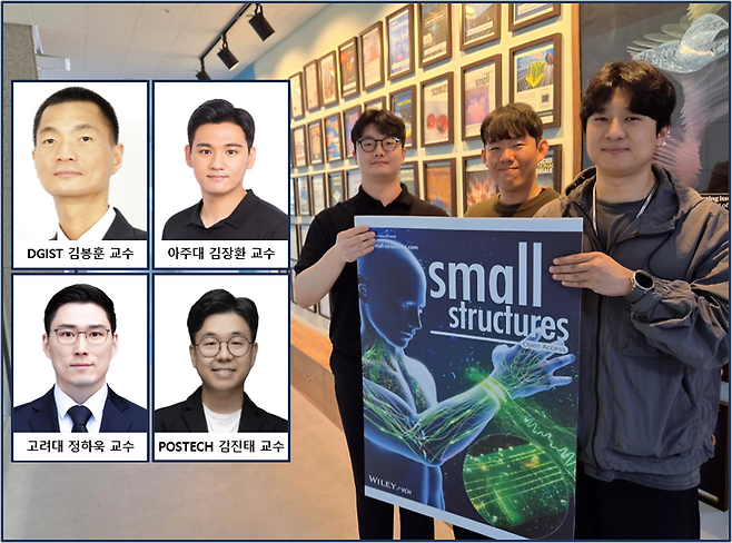 이번 연구를 수행한 공동연구진.[DGIST 제공]