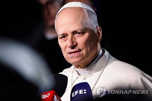 교황 레오 14세 [로이터=연합뉴스 제공]