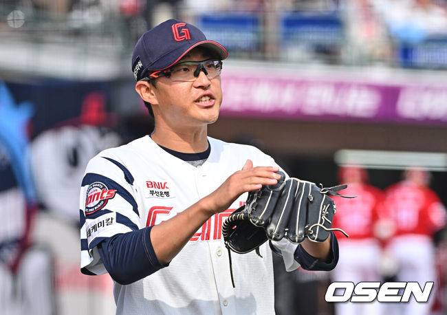 [OSEN=부산, 이석우 기자] 롯데 자이언츠 박세웅 220 2026.04.05 / foto0307@osen.co.kr