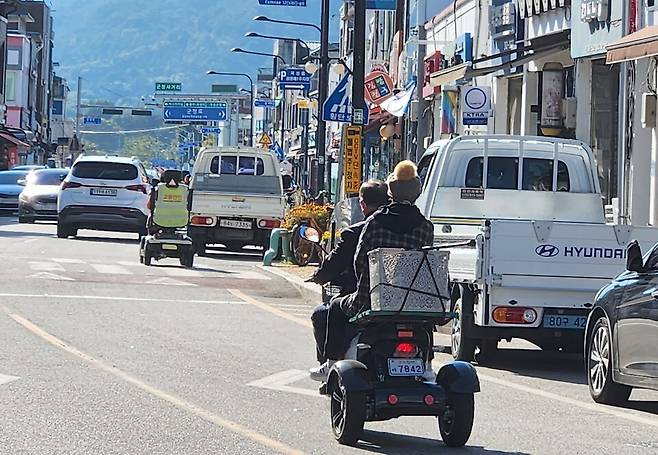 전남 군 지역 읍내 전경(사진은 기사 본문의 특정 내용과 관련 없음) ⓒ시사저널 정성환