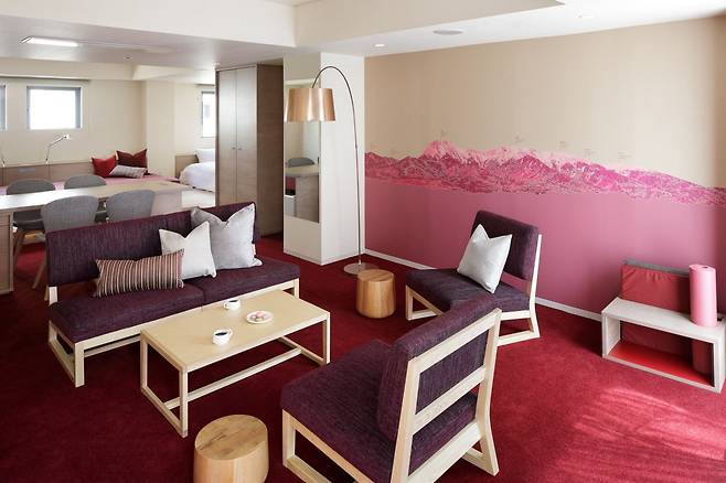 리조나레 야쓰가타케 호텔 객실. 레지던스 테라스