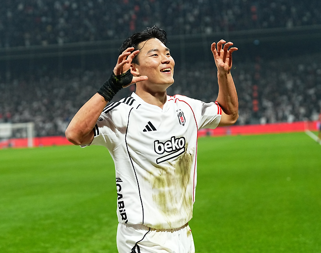 베식타스 오현규의 골 세리머니 | 베식타스 SNS