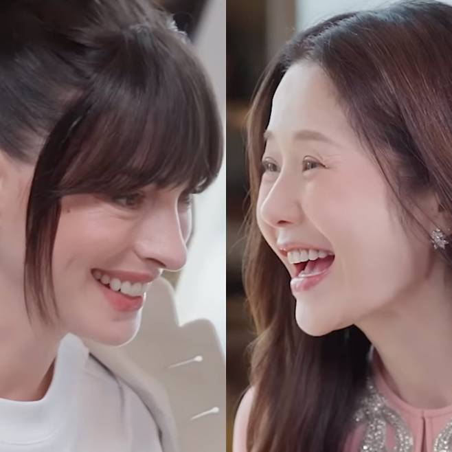 앤 해서웨이, 고현정 / 사진 = 고현정 유튜브 채널