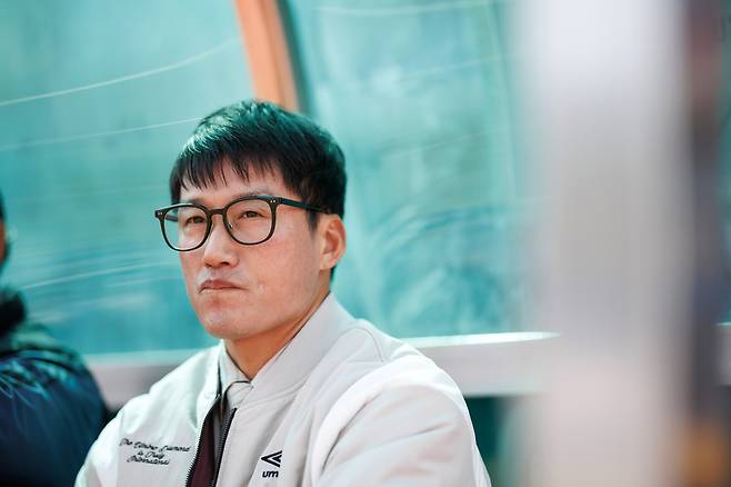 프로축구 K리그2 수원 삼성의 이정효 감독.