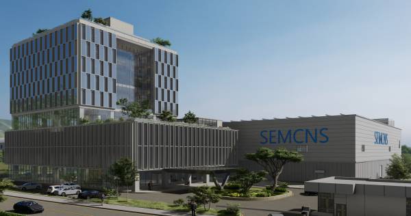 샘씨엔에스 오송신사옥 조감도. /샘씨엔에스 제공