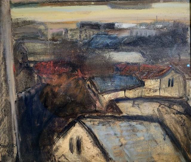 손상기, 풍경, 1985. 해조음미술관 제공