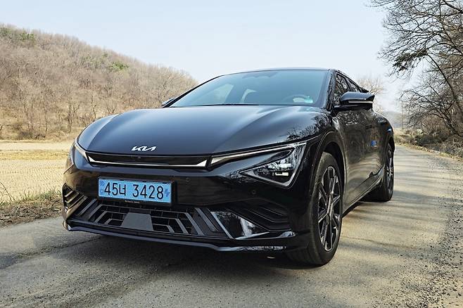 EV6 GT라인./사진: 강주현 기자