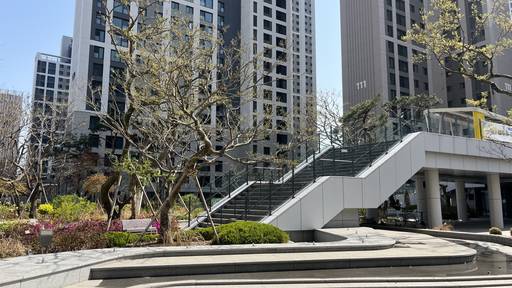 '철산자이 브리에르' 단지 내 파노라마 힐즈가든./성채리 인턴기자