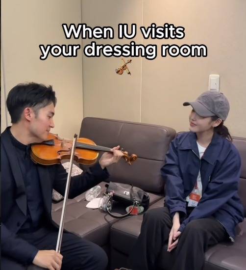 레이 첸과 아이유(사진=레이 첸 인스타그램 캡처)