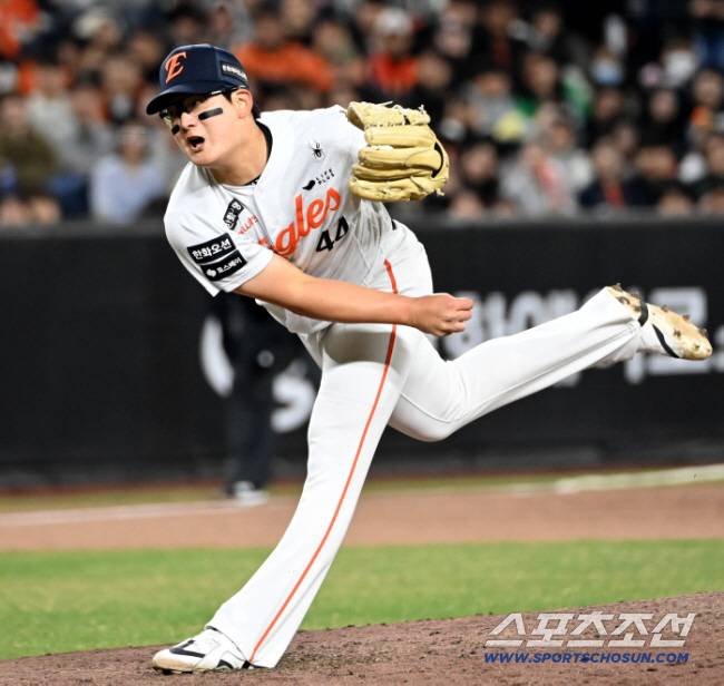 한화 이글스 김서현. 허상욱 기자 wook@sportschosun.com