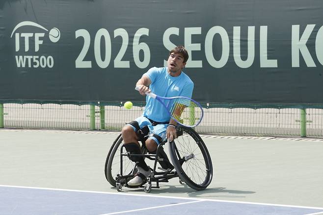 서울코리아오픈 국제휠체어테니스대회 남자단식 4강에 오른 마틴 데 라 푸엔테