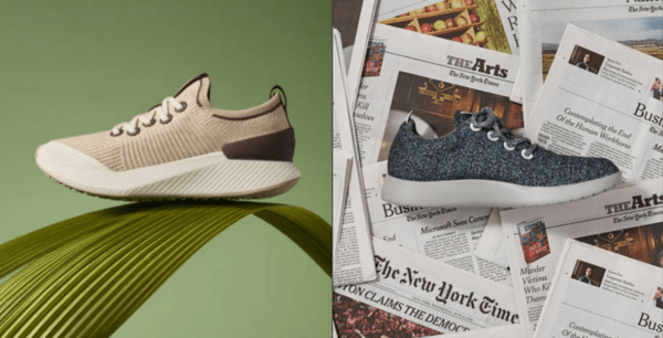 한때 '실리콘 밸리의 운동화'로 사랑받던 올버즈 신발. 올버즈 홈페이지