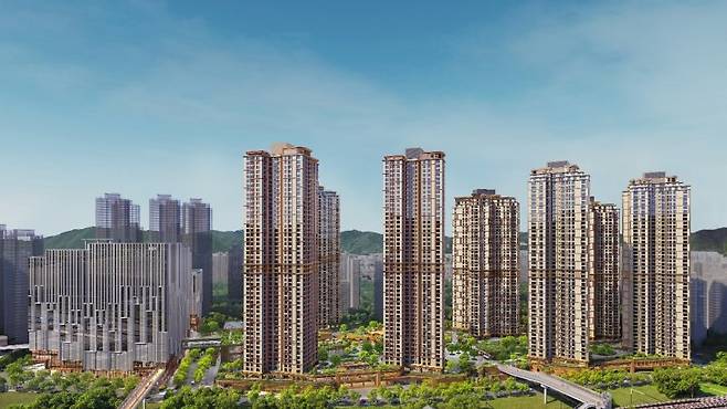 '서울원 아이파크' 투시도. IPARK현대산업개발 제공